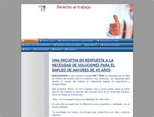 Tablet Screenshot of empleosenior.org